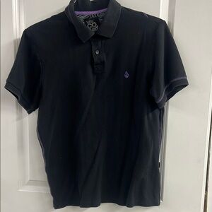 Volcom Men's Black Polo Shirt